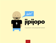 Tablet Screenshot of jipijopo.com